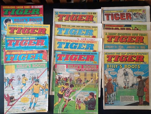 Tiger comic bundle issues - comic,