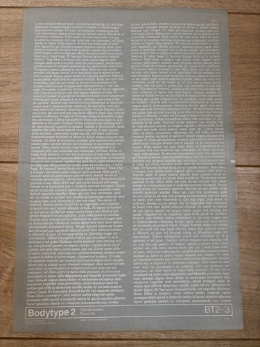 Letraset letter transfer - 1,