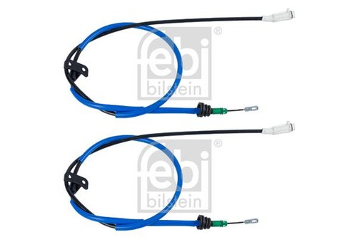 Pair handbrake cable rear - handbrake,