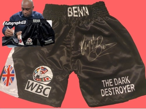 Nigel benn signed boxing - nigel,