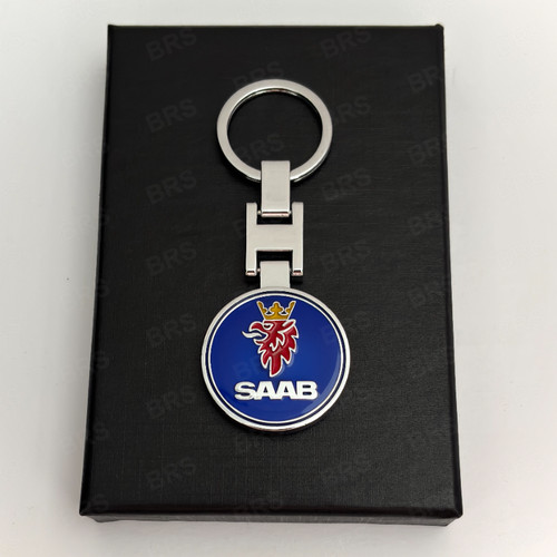 Saab keyring metal - saab,