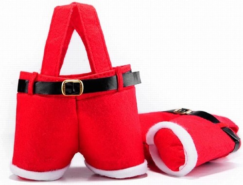 Red felt holiday - red,