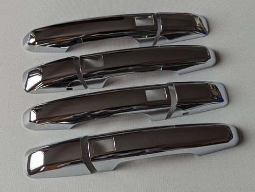 Chrome effect door handle - chrome,