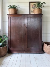 Large vintage stained - stained, pine