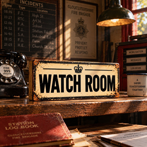 Watch room sign vintage - watch,