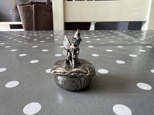 Fairy pewter trinket tooth - trinket,