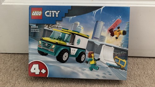 Lego city emergency ambulance - lego,