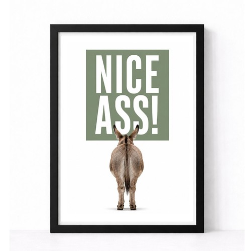 Funny bathroom print - funny, nice