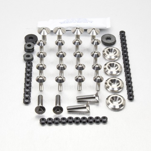 Stainless steel fairing - stainless, kit