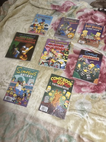 The simpsons comics book lot - the,
