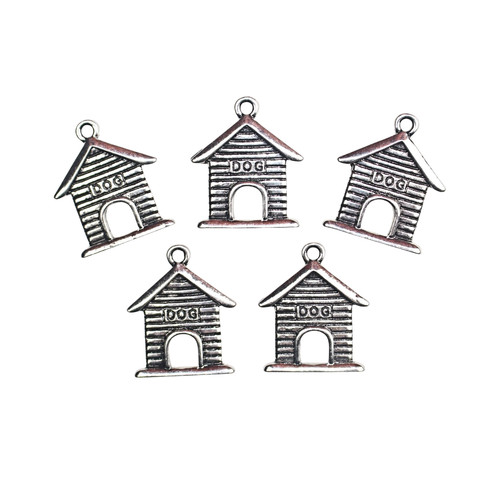 Antique silver dog kennel - 5,