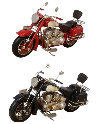 Red motorbike model black - red, &