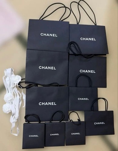 Chanel shopping bag paper - shopping,