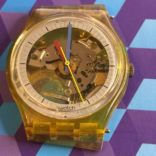 Rare vintage 1985 swatch - rare,