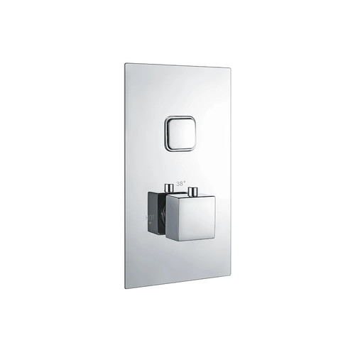 Square concealed thermostatic - square,