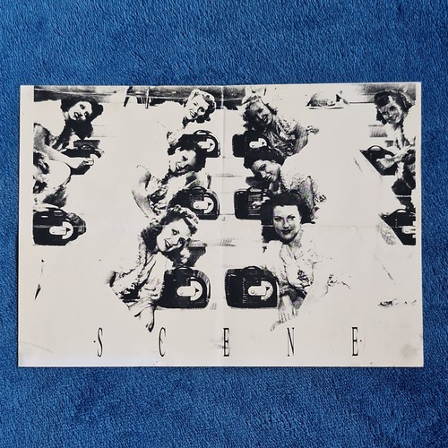 1990 scene rave flyer - 1990, a5,