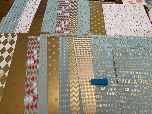 Forever friendsa4 foiled paper - forever,