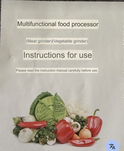 Multifuncional food processor - multifuncional,