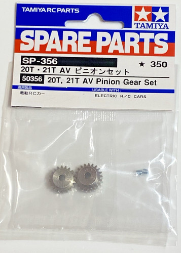 Tamiya pinion set 20t 21t - pinion,