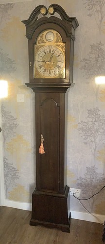 Antique grandfather clock - grandfather,