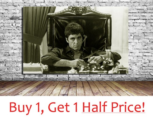 Scarface canvas movie wall art - canvas,