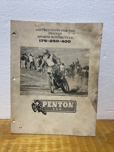 Vtg penton sports motorcycle - penton,
