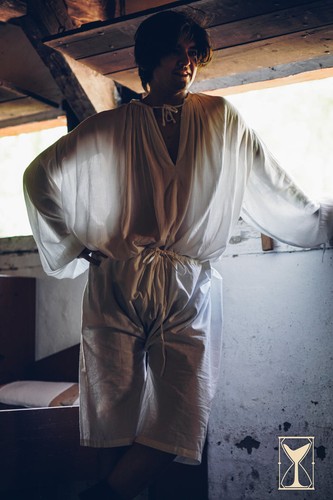 White braies undergarment - white,