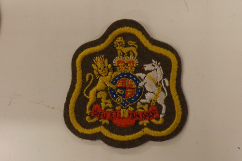 Military cloth badge - military,