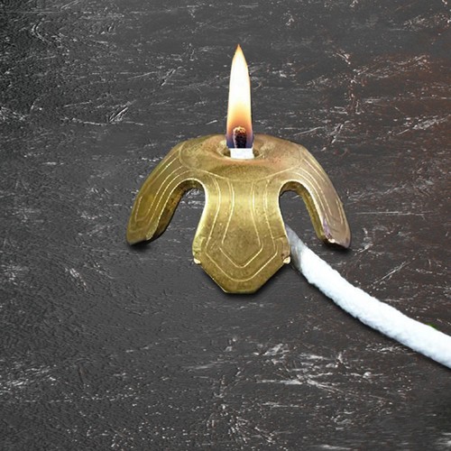 Oil lamp wick - lamp, lantern
