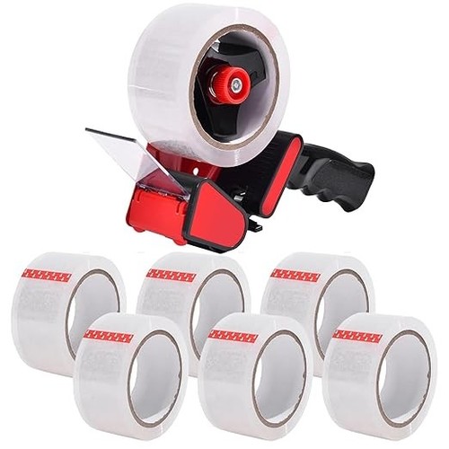 Tape gun dispenser set - tape, with