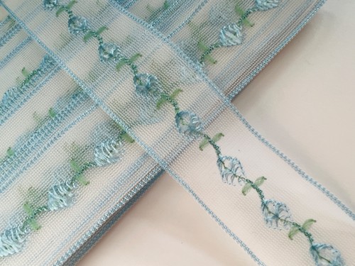 Vintage embroidered sheer - vintage,