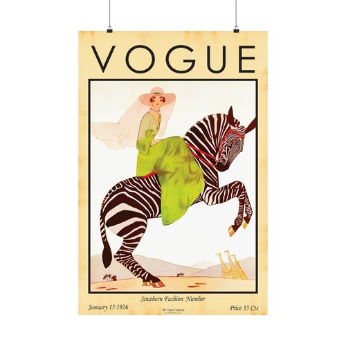 Vintage vogue cover - vogue,