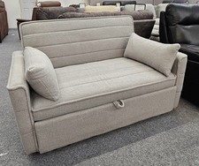 Seater fabric sofa bed - 2,
