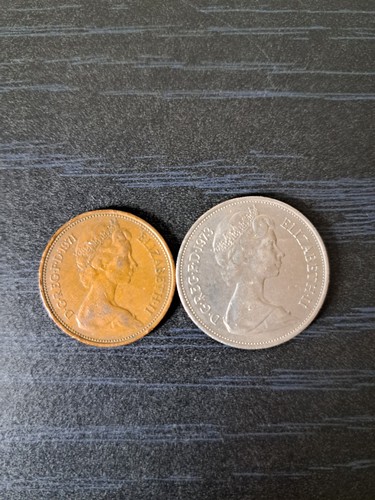 Sale 1971 coin - a, and
