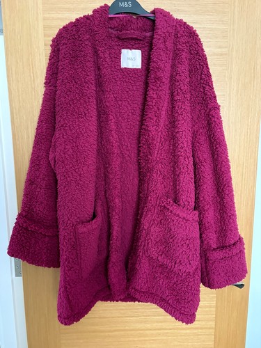 Ladies short fleece - m&s,