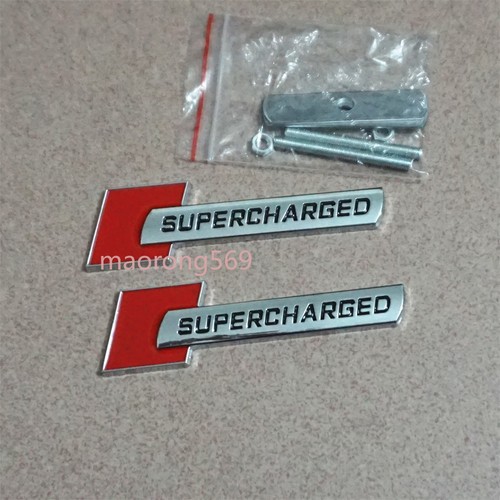Red silver supercharged - red,