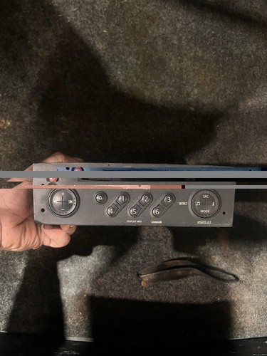 Renault radio with player - with,