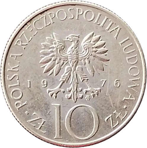 Poland zloty coin 1976 - poland,