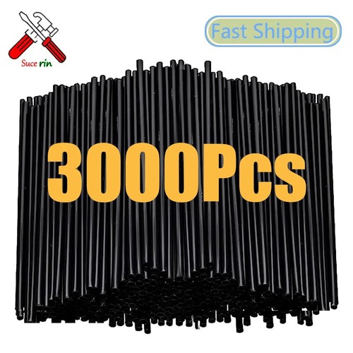 Plastic flexible straws - plastic, bendy