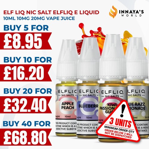Elf liq nic salt - elf, e