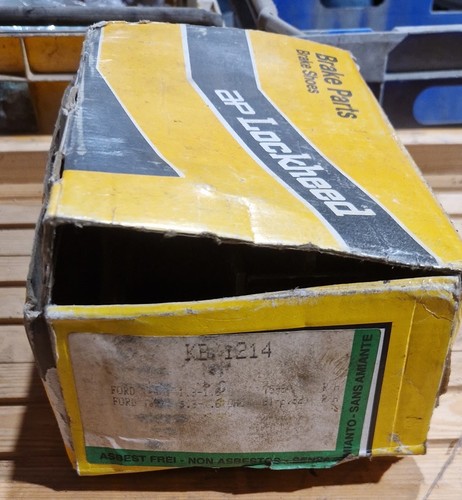 Lockheed kb1214 brake - kb1214, pads