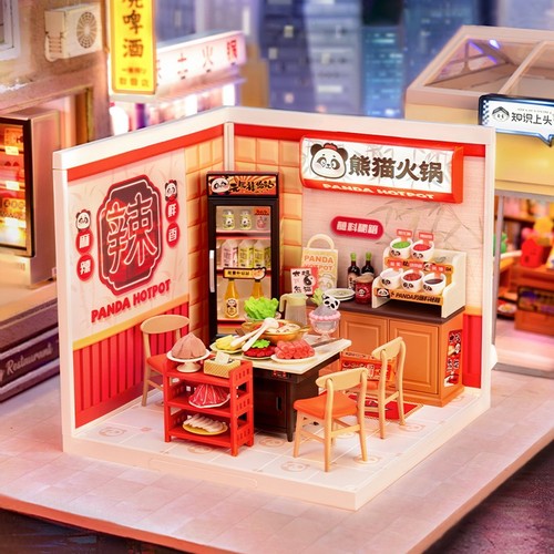 Rolife panda hot pot super - panda,