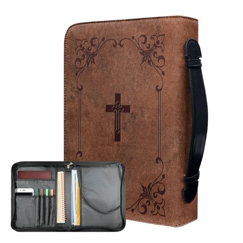 Leather book cover bible - pu,