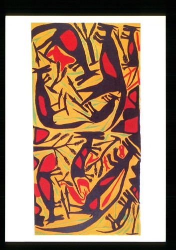Modern postcard artist - modern,