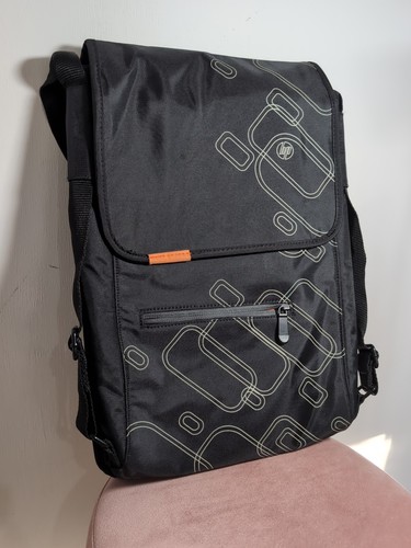 Laptop bag black orange - laptop,