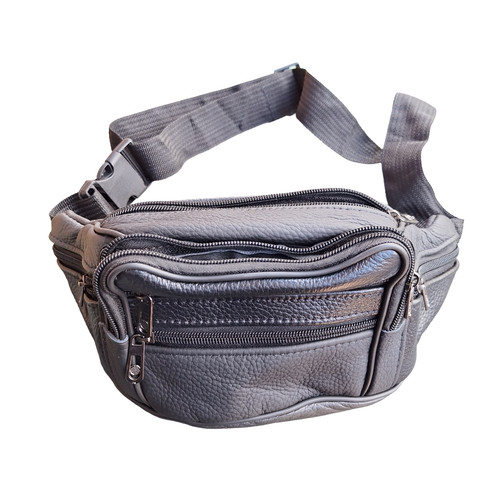 Real genuine leather bum - bum, bag