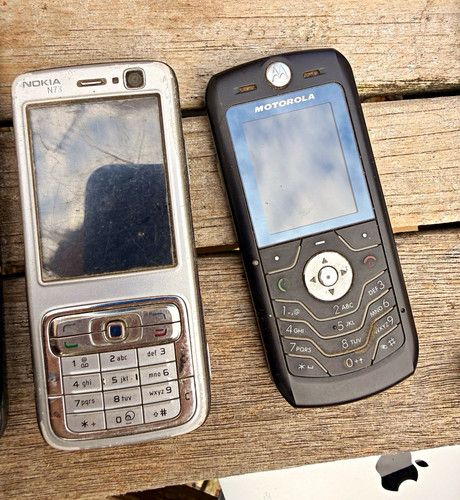Nokia n73 motorola slvr - nokia,