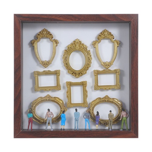 Museum silhouette box mini - box,