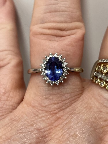 Aaa tanzanite 29ct white - 1.29ct, &