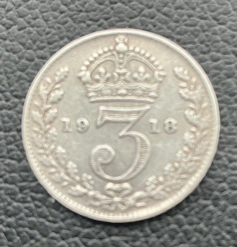 1918 silver george three - v,